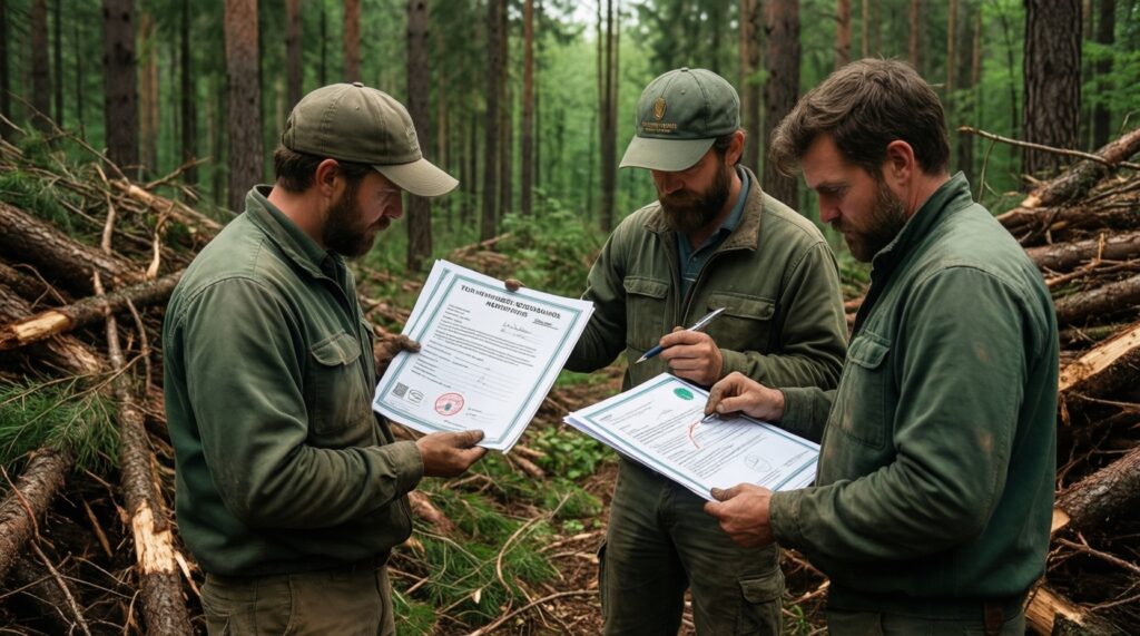Лесная отрасль и заготовка: правила, конфликты, инвестиции и рабочие места - иллюстрация