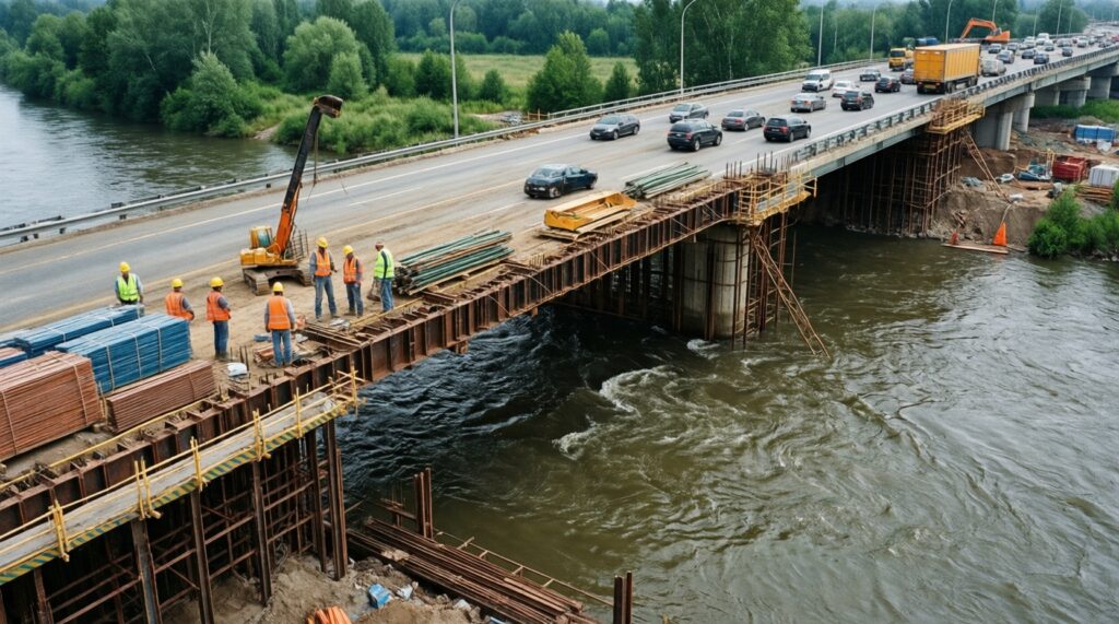 Главные стройки сезона: дороги, мосты и благоустройство в регионе - иллюстрация